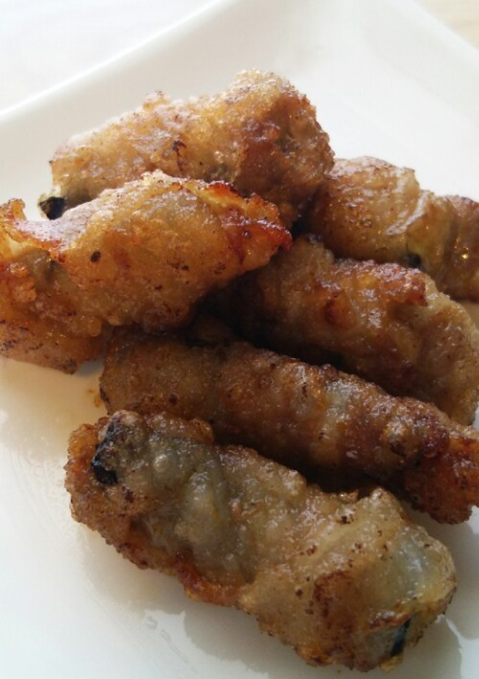 茄子の豚巻き竜田揚げ-レシピのメイン写真