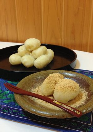 ほっこりおいしい♫さつまいも月見団子☆-レシピのメイン写真