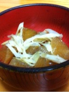 牛すじ煮の煮汁を再利用!で大根煮-レシピのメイン写真