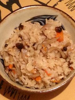 おこげ大好き炊き込みごはん-レシピのメイン写真
