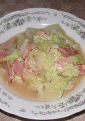 白菜とベーコンの炒め物-レシピのメイン写真