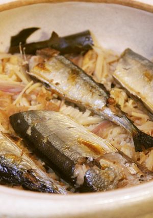 秋の味覚!さんま炊き込みご飯-レシピのメイン写真