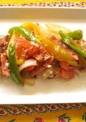 鶏肉のソテー　たっぷり野菜添え-レシピのメイン写真