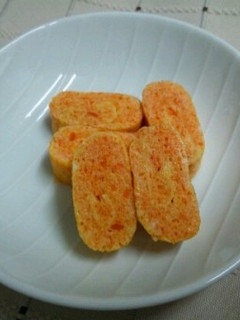 離乳食☆人参入り卵焼き-レシピのメイン写真