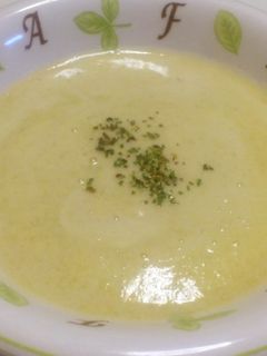 じゃがいも+ちょっと、玉ねぎの豆乳スープ-レシピのメイン写真