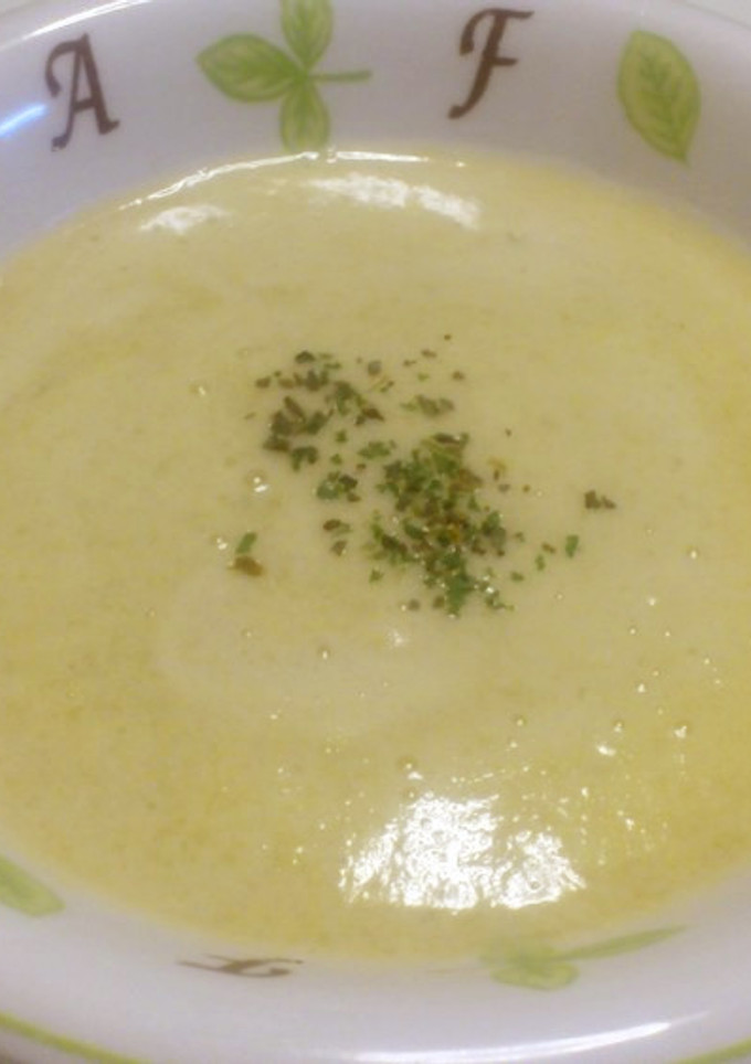 じゃがいも+ちょっと、玉ねぎの豆乳スープ-レシピのメイン写真