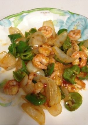 簡単エビチリ風野菜炒め-レシピのメイン写真