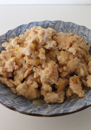鶏ミンチ＋塩麹de生姜風味鶏そぼろ-レシピのメイン写真