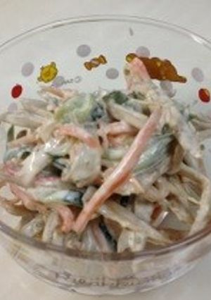 シャキシャキ♡ゴボウサラダ-レシピのメイン写真