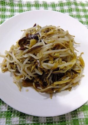 たっぷり茄子もやし２-レシピのメイン写真