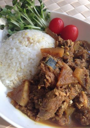 水煮鯖缶と大根のヘルシーカレー-レシピのメイン写真