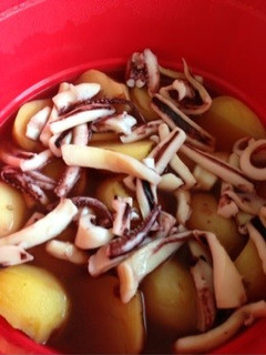 【簡単☆レンジで】いかとじゃがいもの煮物-レシピのメイン写真