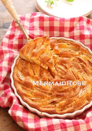 アップルクーヘン(ﾎｯﾄｹｰｷﾐｯｸｽ)-レシピのメイン写真