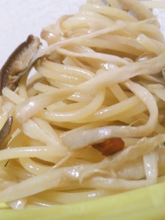 新食感!エリンギこりこりペペロンチーノ-レシピのメイン写真