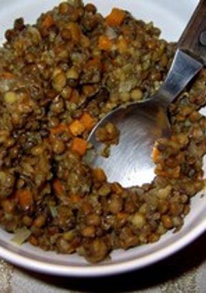 レンズ豆のサラダ-レシピのメイン写真