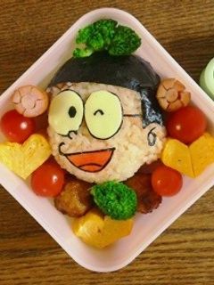 ドラえもん*のび太弁当-レシピのメイン写真