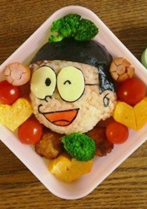 ドラえもん*のび太弁当-レシピのメイン写真
