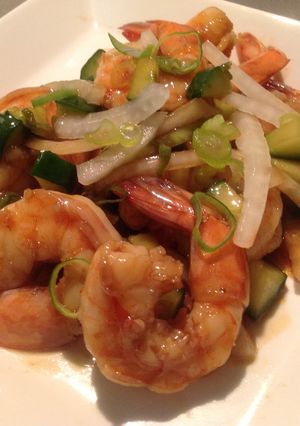 ハワイアン海老ポキ-レシピのメイン写真