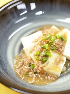 豆腐のしっとり鶏そぼろあん❉-レシピのメイン写真