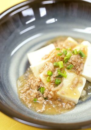 豆腐のしっとり鶏そぼろあん❉-レシピのメイン写真
