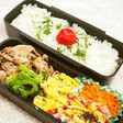 三重の恵✿松阪豚のアオサ風味生姜焼き弁当