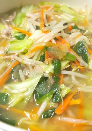 野菜がおいしい☆タンメン!-レシピのメイン写真