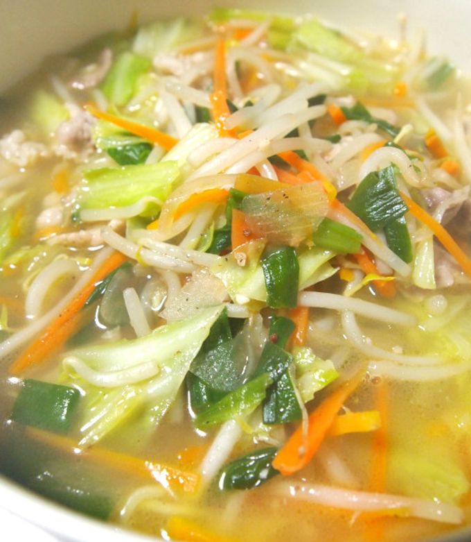 野菜がおいしい☆タンメン！-レシピのメイン写真