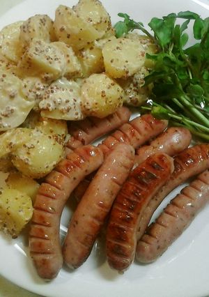 ホットマスタードポテト-レシピのメイン写真