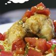 今日は上級編!鯖のフレッシュトマトソース