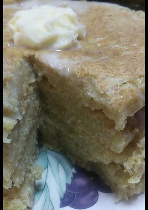 材料2つ!!おからホットケーキ-レシピのメイン写真