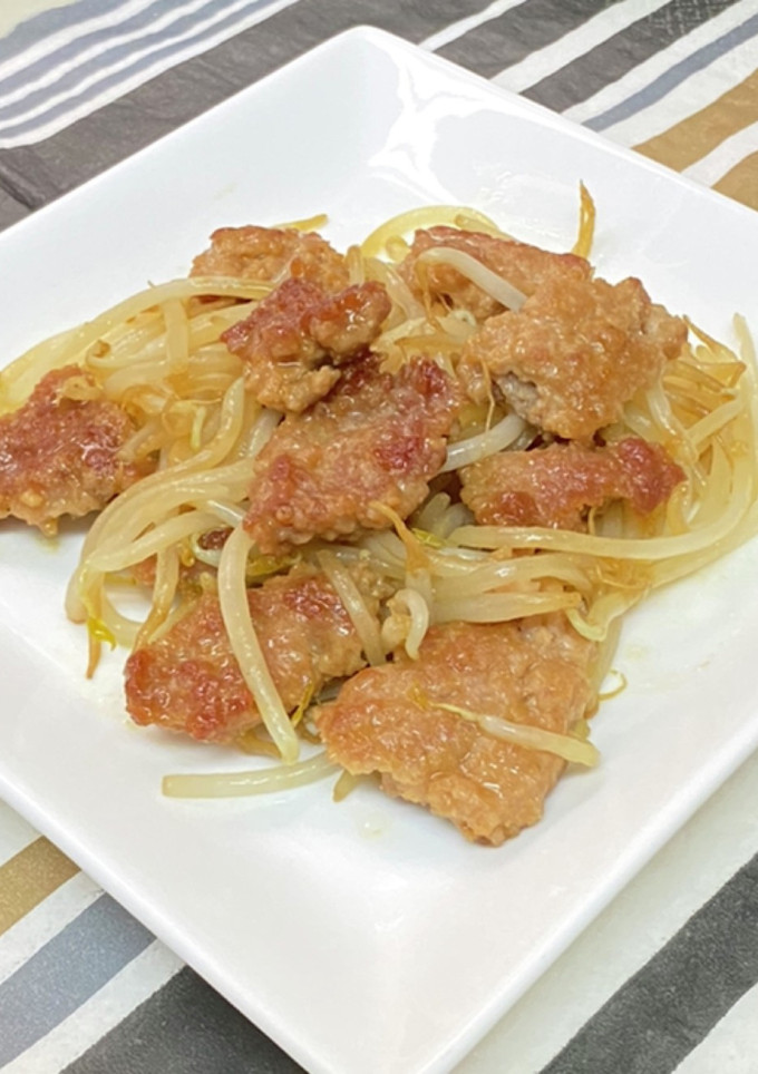 簡単☆もやしと豚ひき肉のうま味噌炒め-レシピのメイン写真