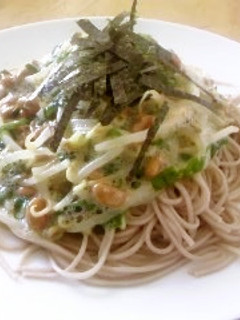 納豆ともやしのボリューミーソース!-レシピのメイン写真