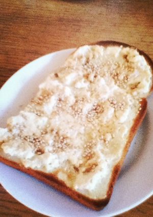 超簡単！ヘルシー豆腐トースト♪-レシピのメイン写真