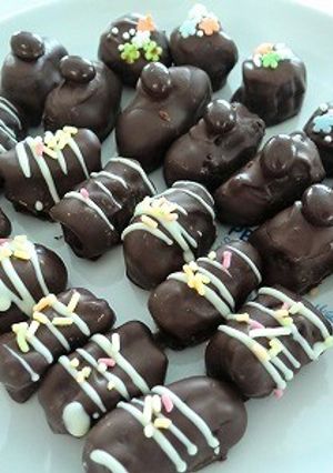 生チョコ～オレンジピール入り♪-レシピのメイン写真