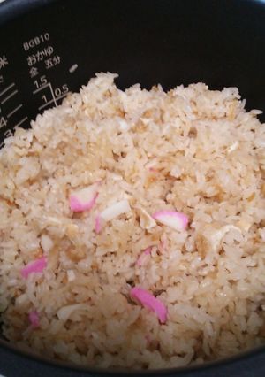 薄あげときのこの炊き込みご飯-レシピのメイン写真