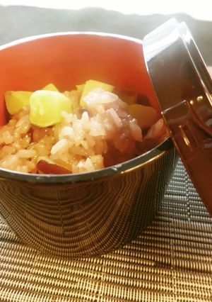 さつま芋おこわ-レシピのメイン写真