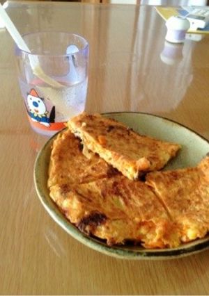 ニンジンのお好み焼き-レシピのメイン写真