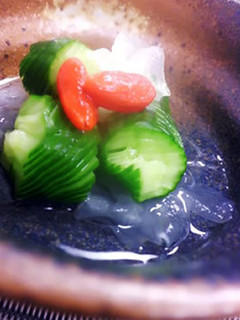 胡瓜と白きくらげの酢の物-レシピのメイン写真