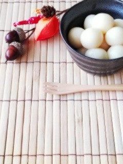 お月見団子(白玉粉使用)-レシピのメイン写真