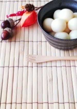 お月見団子(白玉粉使用)-レシピのメイン写真