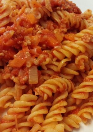 お弁当にも♪マカロニでミートソース-レシピのメイン写真