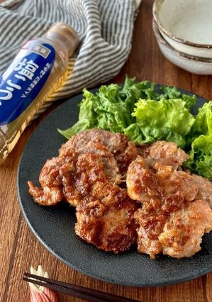ぷりっとジューシー！秘伝の漬けトンテキ-レシピのメイン写真