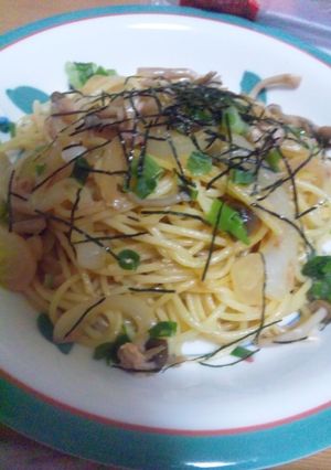 手軽に和風ツナパスタ-レシピのメイン写真