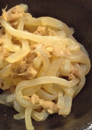 ツナとこんにゃくの炒め煮-レシピのメイン写真
