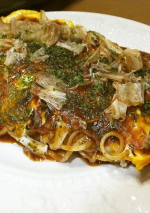日清お好み焼き粉で広島風お好み焼～♪-レシピのメイン写真