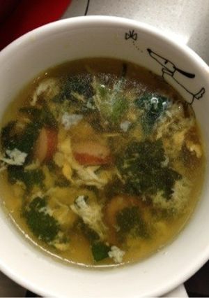 空芯菜 中華スープ-レシピのメイン写真