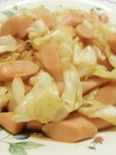 焼き肉のタレ✿ソーセージキャベツ-レシピのメイン写真