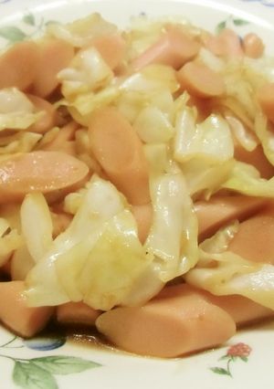 焼き肉のタレ✿ソーセージキャベツ-レシピのメイン写真