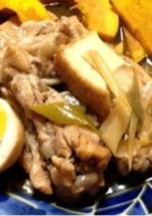 炊飯器でホロホロ‼手羽元と厚揚げ煮♡-レシピのメイン写真