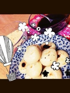 まん丸お月様はフワフワお団子-レシピのメイン写真